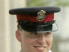 Const. John Atkinson in 1994. (Handout / The Windsor Star)