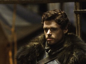 Richard Madden (Rob Stark) in Game of Thrones season two. (Courtesy of HBO)