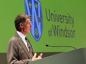University of Windsor president Alan Wildeman on  June 5, 2013. (JASON KRYK/The Windsor Star)