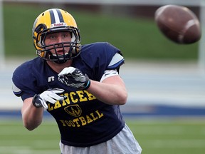 John Moynahan works out with the Lancers. He'll open camp with AKO Tuesday. (TYLER BROWNBRIDGE/The Windsor Star)