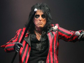 Alice Cooper, 65, performs at The Colosseum at Caesars Windsor Friday, July 5, 2013.  (NICK BRANCACCIO/The Windsor Star)