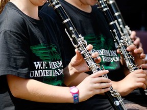 File photo of participants at the Windsor Summer Band Camp at W.F. Herman high school in Windsor, Ont. (Windsor Star files)