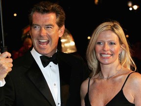 Charlotte Brosnan, daughter of Pierce Brosnan, has died of cancer, the actor confirmed. She was 41. (Gareth Cattermole , Getty Images)