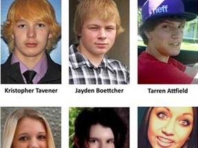 The victims of the Lashburn, Sask. crash. (THE CANADIAN PRESS/Handout)