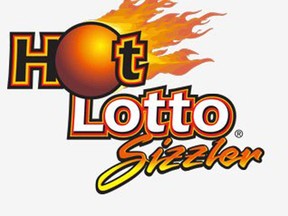 The Hot Lotto Sizzler logo is seen in this file photo.
