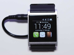 Apple is seeking to trademark the iWatch in Japan. (JOSEP LAGO , AFP/Getty Images)