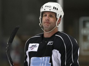 LaSalle's Andy Delmore skates with the Windsor Spitfires at the WFCU Centre in 2010. (DAN JANISSE/The Windsor Star)