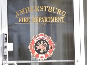 Amherstburg Fire Department file photo. (Jason Kryk / The Windsor Star)