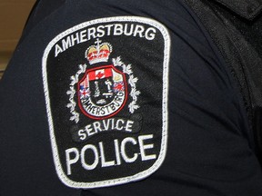 Amherstburg Police patch. (Nick Brancaccio / The Windsor Star)