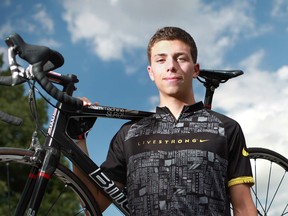 Windsor cyclist Michele D'Agnillo is shown in this July 2012 file photo. (Dax Melmer / The Windsor Star)