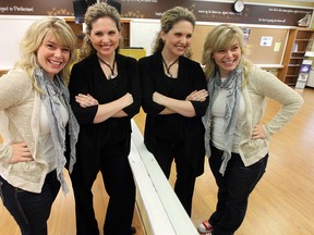 Social workers Heather Chauvin, left, and Amy Mullins are holding a True Beauty Self-Esteem and Leadership Camp for girls between eight and 14 years of age. (TYLER BROWNBRIDGE / Windsor Star files)