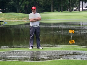Randy McQueen at Hole 5 at Roseland Golf Club in Windsor, Ont. on July 16, 2013. (Dan Janisse / The Windsor Star)