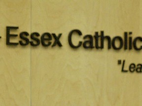 Catholic school board logo.