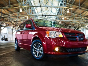 Despite lower minivan sales, the Dodge Grand Caravan remains the top-selling minivan in Canada (Courtesy of Chrysler Canada)