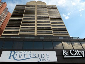 Riverside Inn at 333 Riverside Dr. West in Windsor, Ont. is shown on July 22, 2013. (Dax Melmer / The Windsor Star)