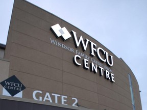 The exterior of the WFCU Centre in Windsor, Ont. is shown in this 2010 file photo. (Dan Janisse / The Windsor Star)