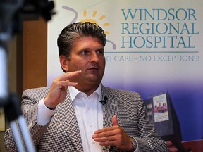 Windsor Regional Hospital President and CEO David Musyj is pictured in this 2013 file photo. (NICK BRANCACCIO/The Windsor Star)