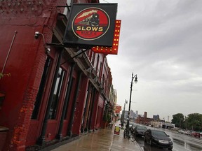 Slows Bar-B-Q in Corktown is pictured Monday, August 12, 2013.  (DAX MELMER/The Windsor Star)