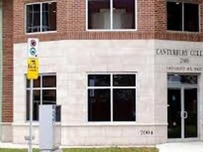 File photo of Canterbury ElderCollege in West Windsor, Ont. (Windsor Star files)