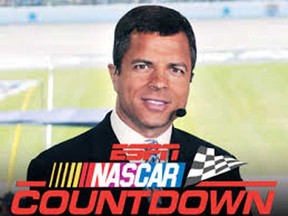 Allen Bestwick, 51, play-by-play announcer for ESPN’s NASCAR coverage, will be at Michigan International Speedway this weekend to call NASCAR Sprint Cup Pure Michigan 400 on Sunday, Aug. 18, 2013. (Google Image)