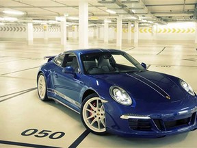 Porsche is celebrating five million Facebook fans with a special edition one-off 911. (Handout , Porsche)