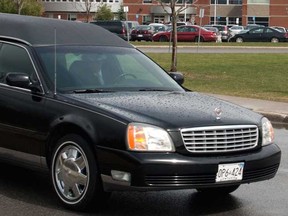 File photo of a hearse. (Windsor Star files)