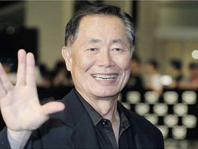 Activist and actor George Takei, best known as helmsman Lt. Sulu in the original Star Trek television series, is calling for the Games to move to Vancouver from Sochi to protest Russia's anti-gay laws. (Suhaimi Abdullah, Getty Images, The Associated Press)