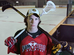 Tecumseh's Noah Bushnell is a top-ranked hockey and lacrosse player. (DAN JANISSE/The Windsor Star)