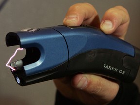 A Taser C2 gun. (Getty Images files)