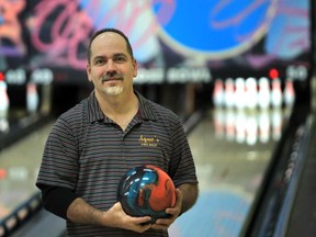 Windsor bowler Dan Aqwa recorded his 61st  career 300 game in recently. Aqwa is a coach and also runs Aqwa's Pro Shop at Bowlero Lanes. (JASON KRYK/The Windsor Star)