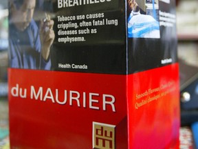 A carton of cigarettes.  (Dan Janisse / The Windsor Star)
