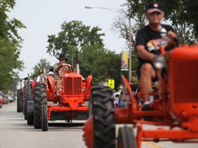 Once again, tractors will drive in the parade in the 154th annual Comber Fair running Friday to Sunday in Comber. (DAX MELMER / Windsor Star files)