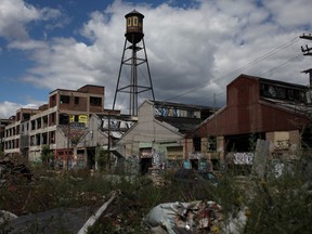 The long abandoned Packard Plant in east Detroit is pictured, Wednesday, August 14, 2013.  (DAX MELMER/The Windsor Star)
