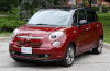 The Fiat 500L test driven by auto reporter Grace Macaluso is shown at Willistead Park.          (TYLER BROWNBRIDGE/The Windsor Star)