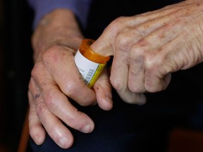 Older people tend to be on multiple medications and the greater the number, the greater the risk of adverse reactions. (JOE RAEDLE / Getty Images files)