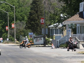 The main commercial strip on Pelee Island, Ont. is shown in this 2012 file photo. (DAN JANISSE/The Windsor Star)