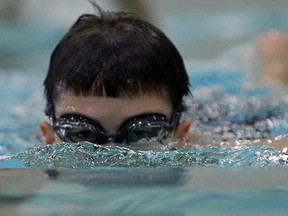A young swimmer in a City of Windsor pool is shown in this 2011 file photo. (Jason Kryk / The Windsor Star)