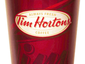 Takeout cup. (Courtesy of Tim Hortons)