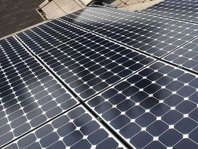 File photo of rooftop solar panels. (Windsor Star files)