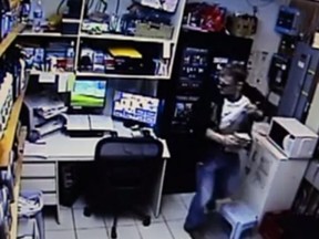 Windsor police have released surveillance footage of a suspect wanted for stealing lottery tickets from a Canadian Tire Gas bar in the 1200 block of Tecumseh Road East.