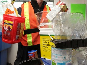 File photo of recyclable items. (Windsor Star files)