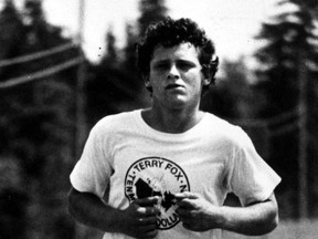 File photo of Terry Fox during his run across Canada to raise money for cancer research : The Marathon of Hope. (Windsor Star files)