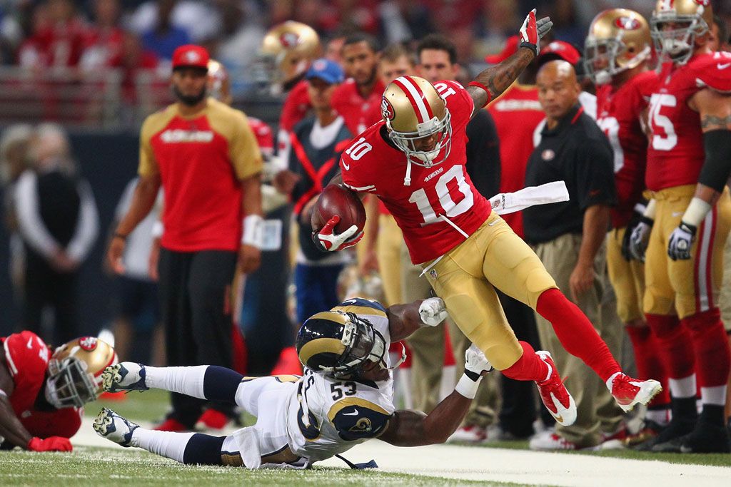 49ers regain footing, rout Rams 35-11