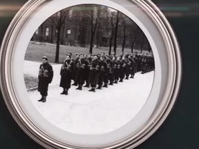 A screen grab from Suede's min-doc on the 50th Anniversary of The University of Windsor.