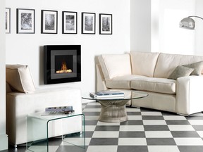 Plug-and-play electric fireplace, the right scale furniture and artwork that ties into your  colour scheme are some of the ways to maximize small spaces in your home.