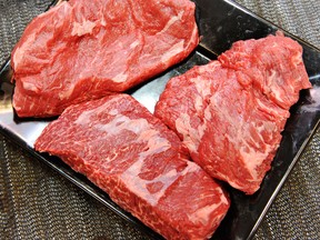 Reducing the amount of beef you eat per week will greatly reduce your chance of getting diabetes. (Postmedia News files)