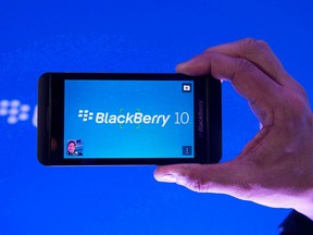 BlackBerry is publishing an open letter in major publications around the world in a bid to reassure customers that they can count on the distressed smartphone company.
(CANADIAN PRESS files)