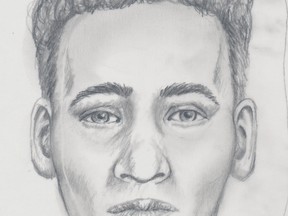 Windsor Police released this composite sketch of a suspect in two similar reports of sexual assaults Monday.