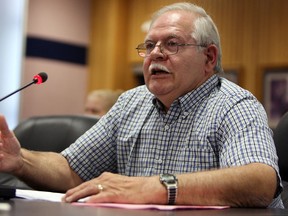 Richard Hucal addresses city council at city hall in Windsor on Monday, September 23, 2013.               (TYLER BROWNBRIDGE/The Windsor Star)