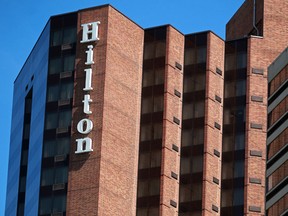 The Hilton on Riverside Drive West is pictured, Friday, Sept. 6, 2013.  (DAX MELMER/The Windsor Star)